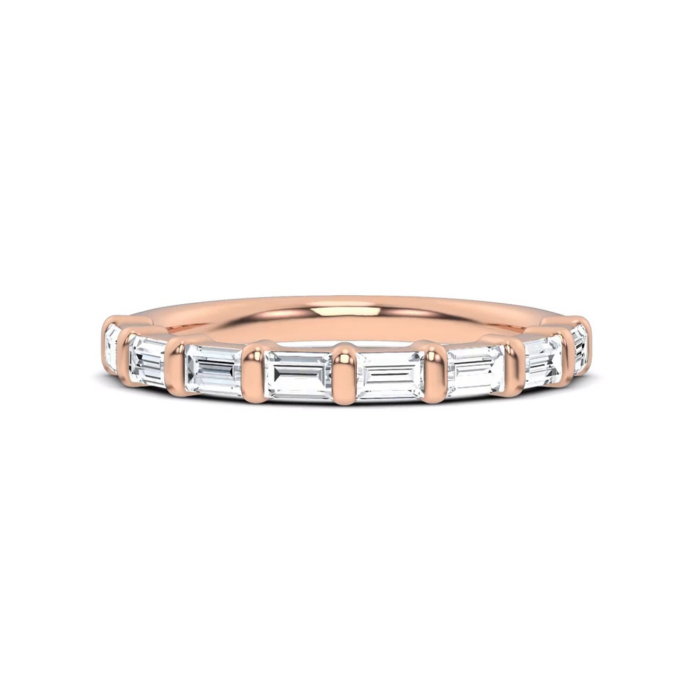 360 degree view of Baguette Lab Diamond Half Band (.50 ct. tw.)