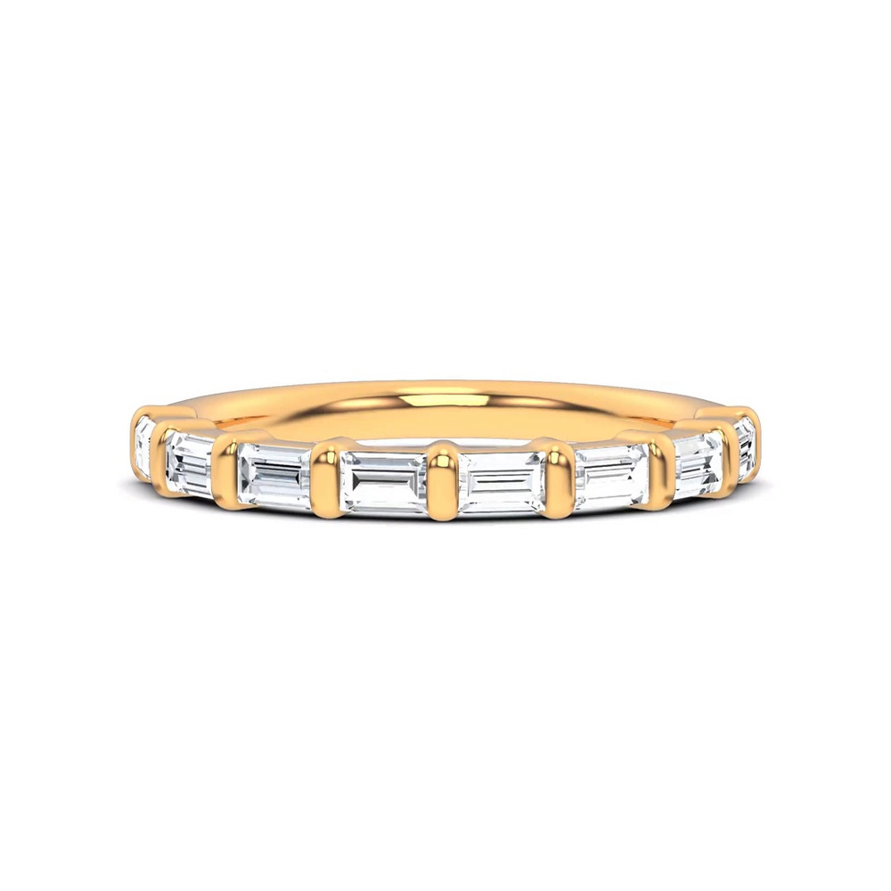 360 degree view of Baguette Lab Diamond Half Band (.50 ct. tw.)