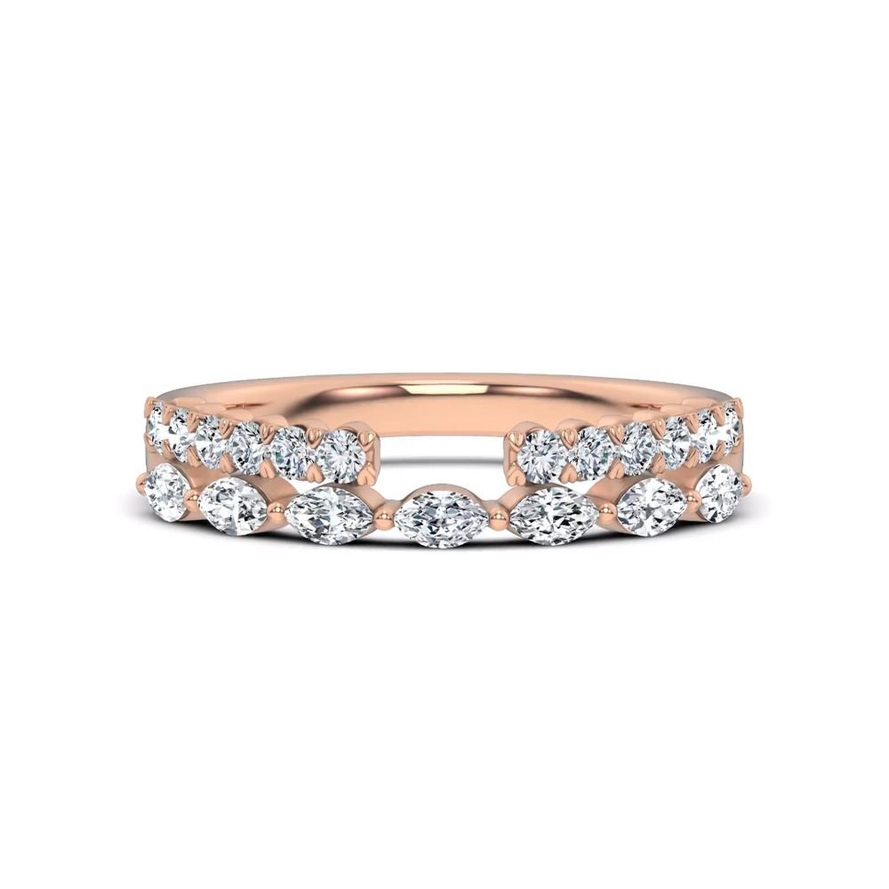 360 degree view of Ouvre Marquise & Round Open Band