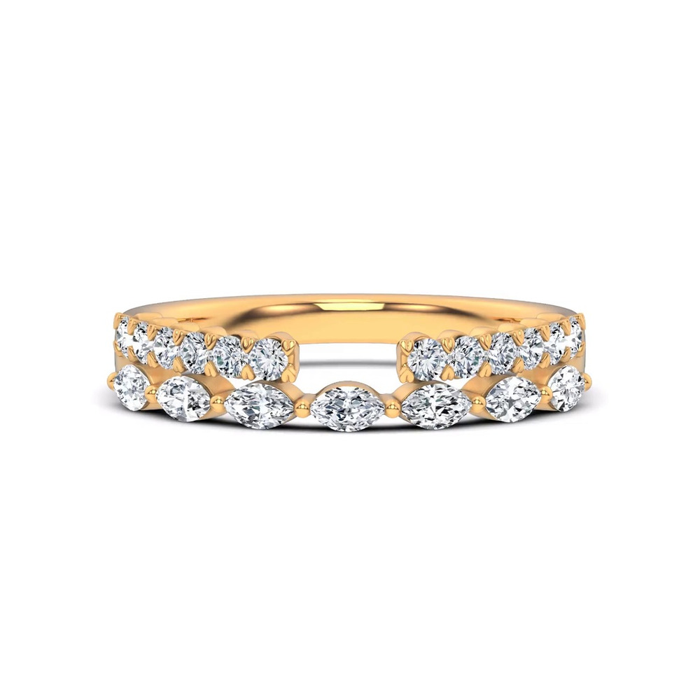 360 degree view of Ouvre Marquise & Round Open Band