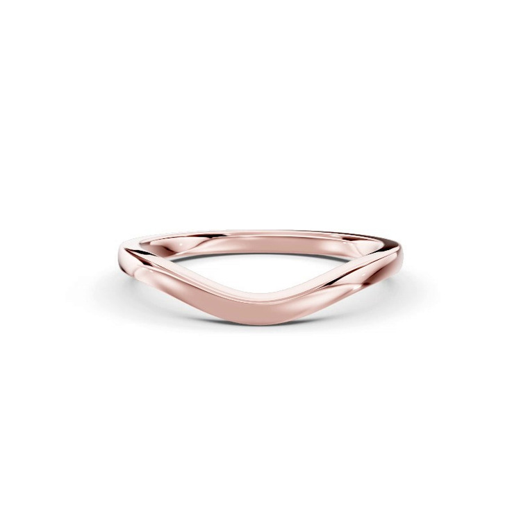 360 degree view of Linda Curved Band (1.5mm)