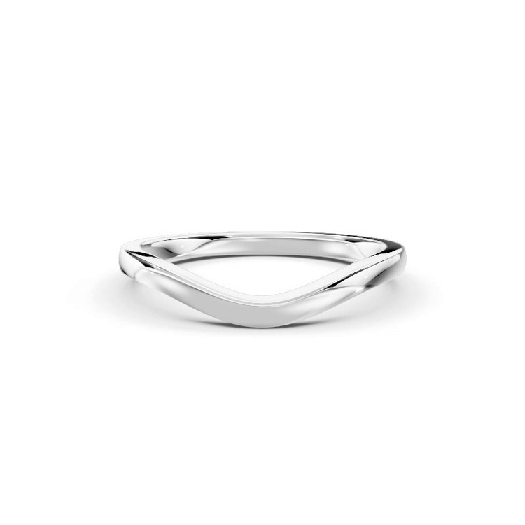 360 degree view of Boda Curved Band (1.5mm)