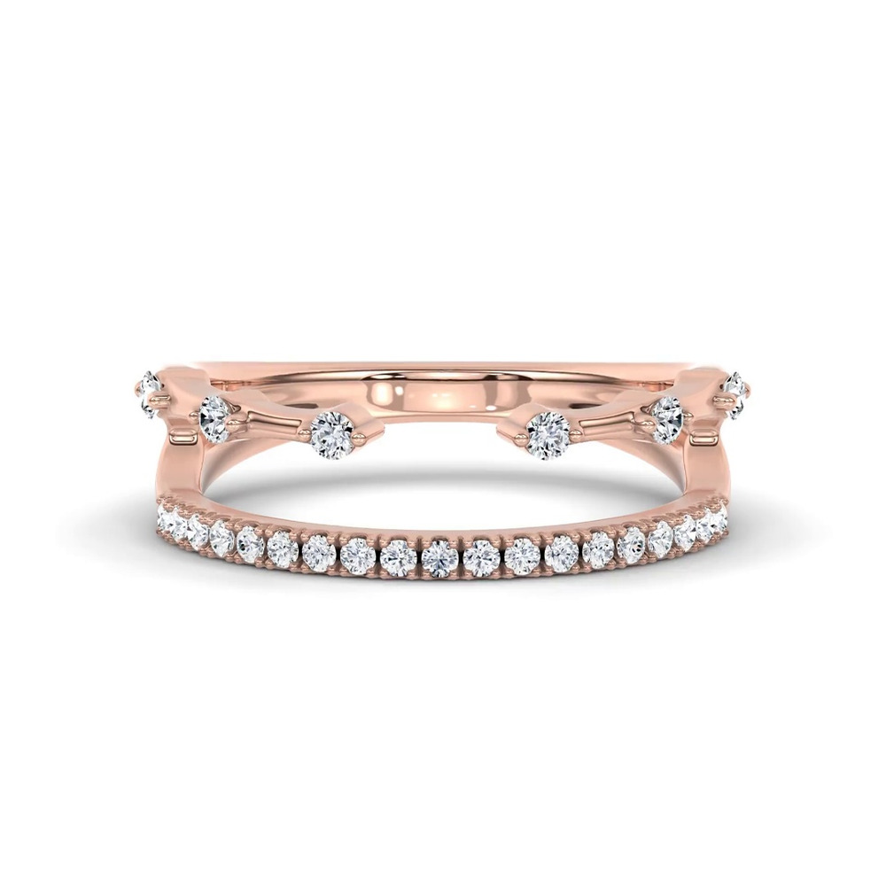 360 degree view of Spaced Lab Diamond Enhancer Band