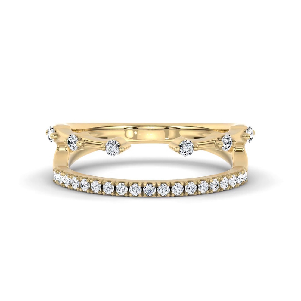 360 degree view of Spaced Lab Diamond Enhancer Band