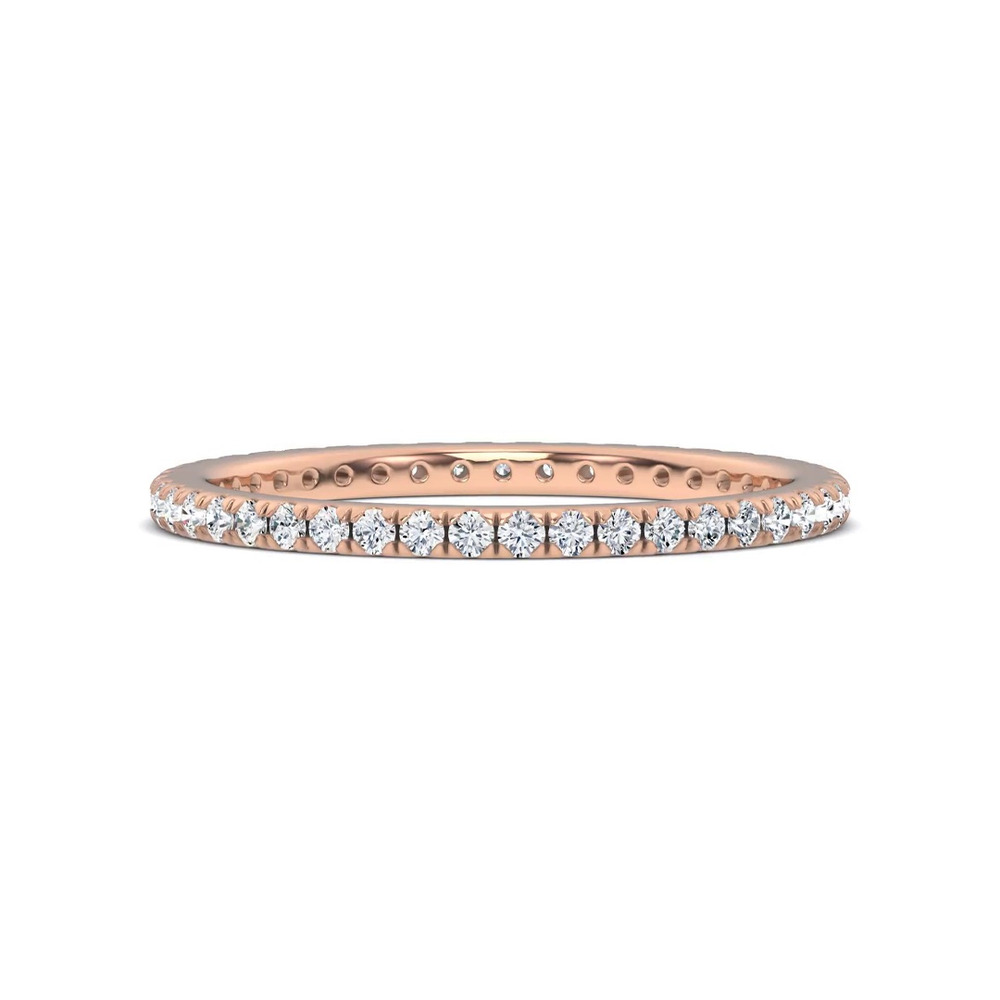 360 degree view of Everyday Pavé Eternity Band (0.33 ct. tw.)