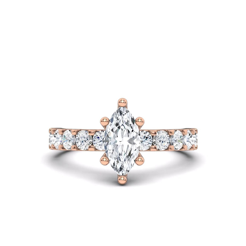 360 degree view of Jules Classic Lab Engagement Ring (.90ct. tw.)