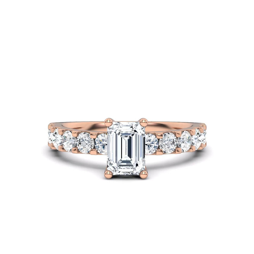 360 degree view of Jules Classic Lab Engagement Ring (.90ct. tw.)