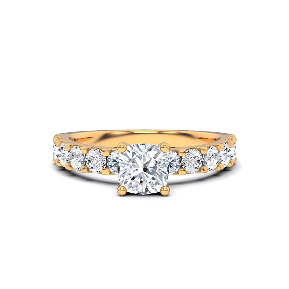 360 degree view of Jules Classic Lab Engagement Ring (.90ct. tw.)