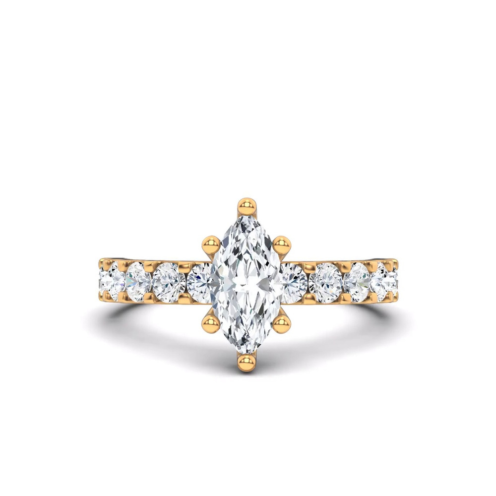 360 degree view of Jules Classic Lab Engagement Ring (.90ct. tw.)