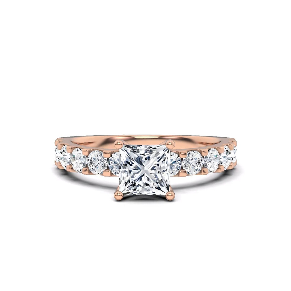 360 degree view of Jules Classic Lab Engagement Ring (.90ct. tw.)