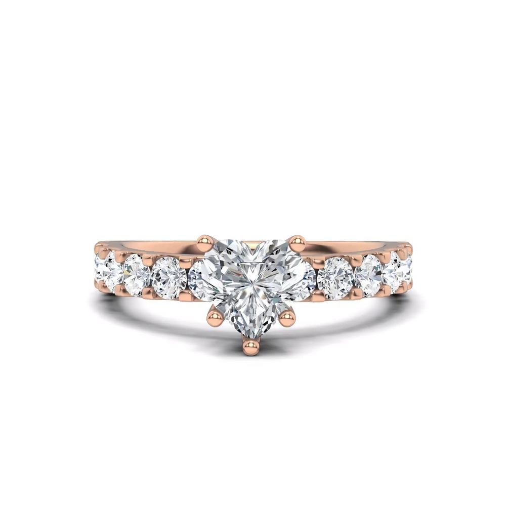 360 degree view of Jules Classic Lab Engagement Ring (.90ct. tw.)