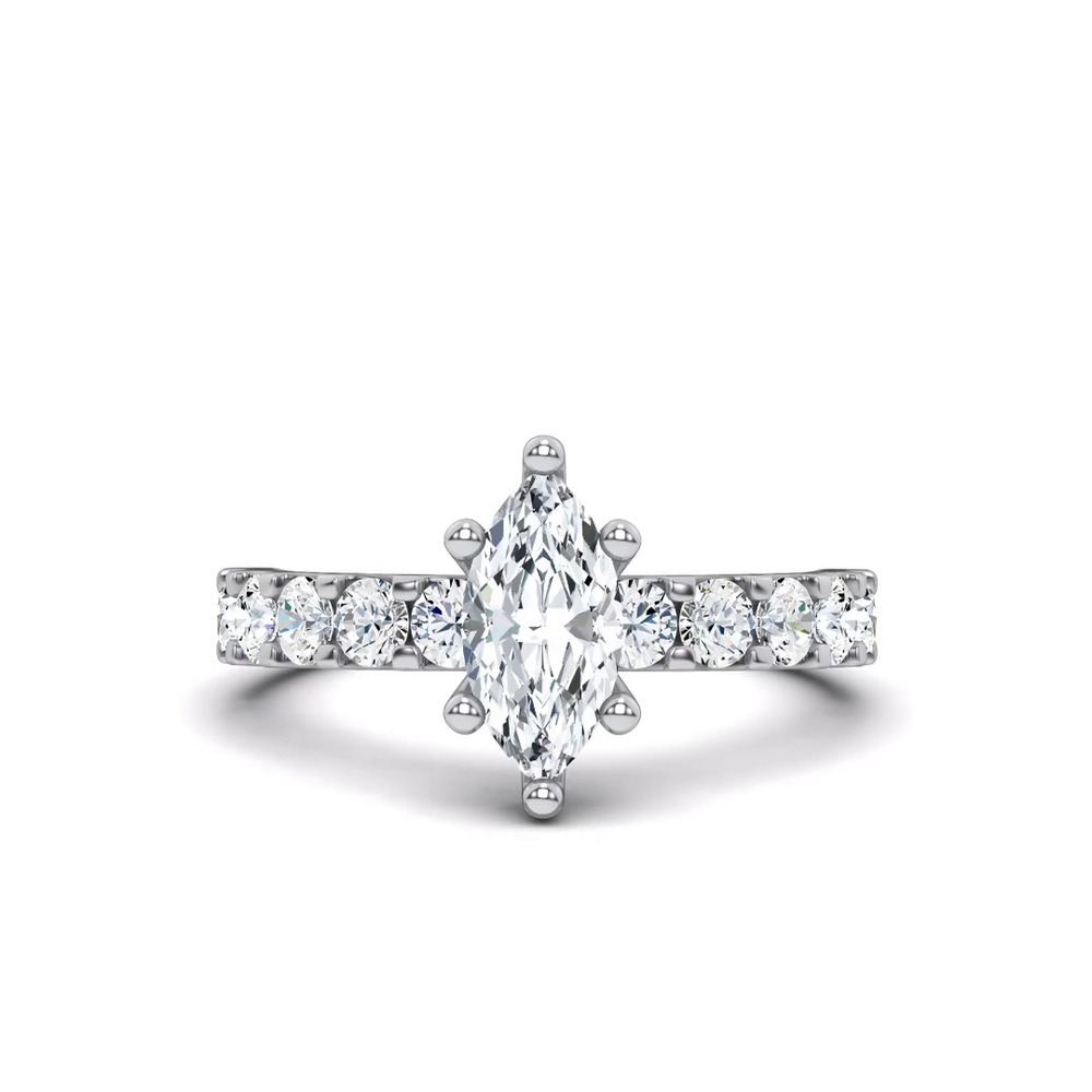 360 degree view of Jules Classic Lab Engagement Ring (.90ct. tw.)