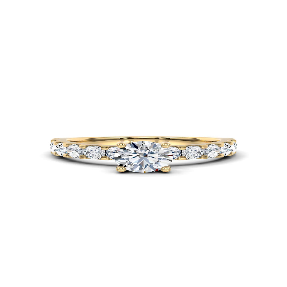 360 degree view of Jules Classic Lab Engagement Ring (.90ct. tw.)