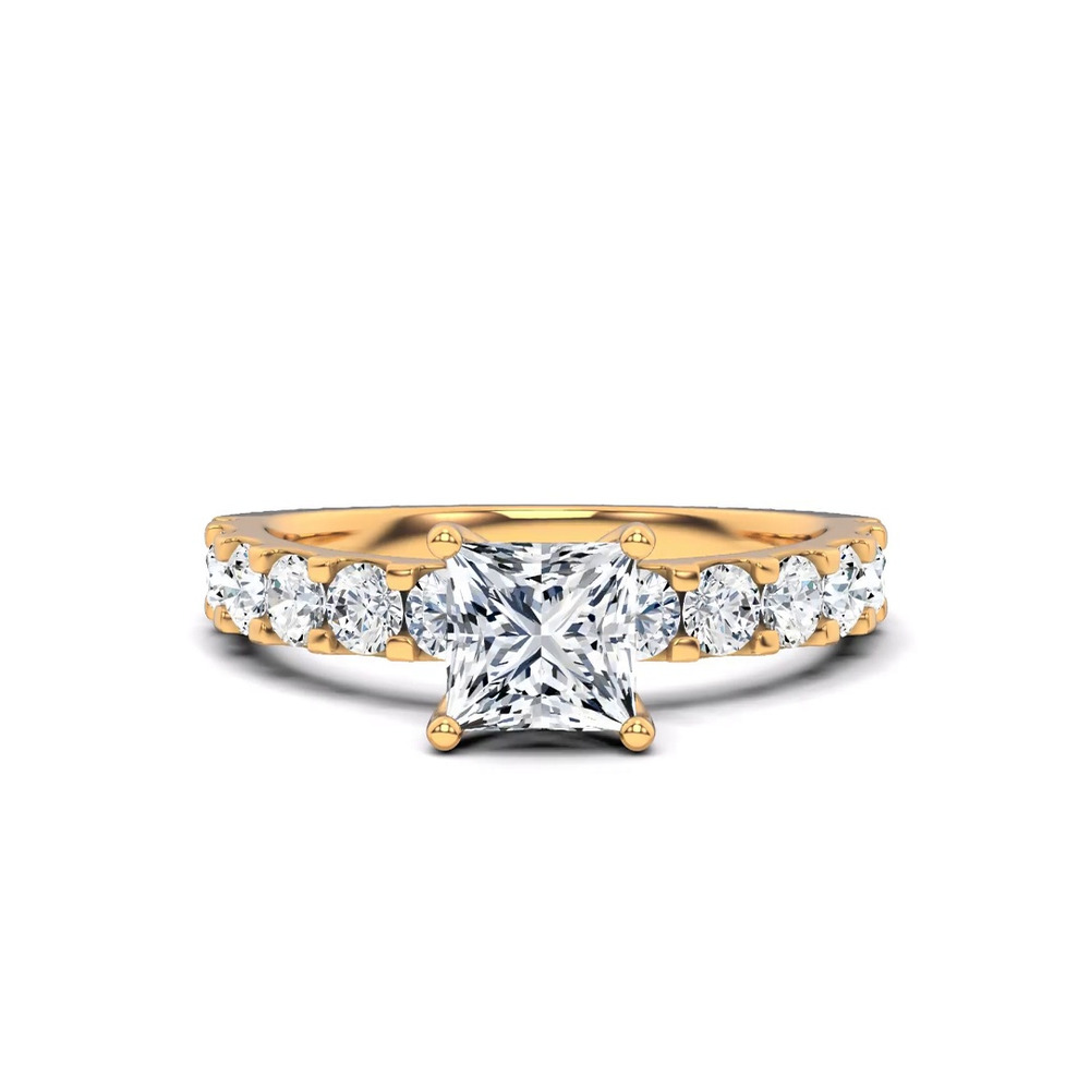 360 degree view of Jules Classic Lab Engagement Ring (.90ct. tw.)
