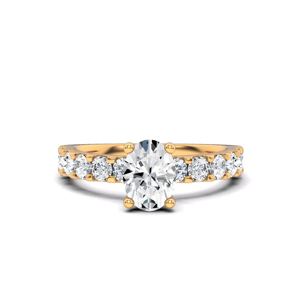 360 degree view of Jules Classic Lab Engagement Ring (.90ct. tw.)