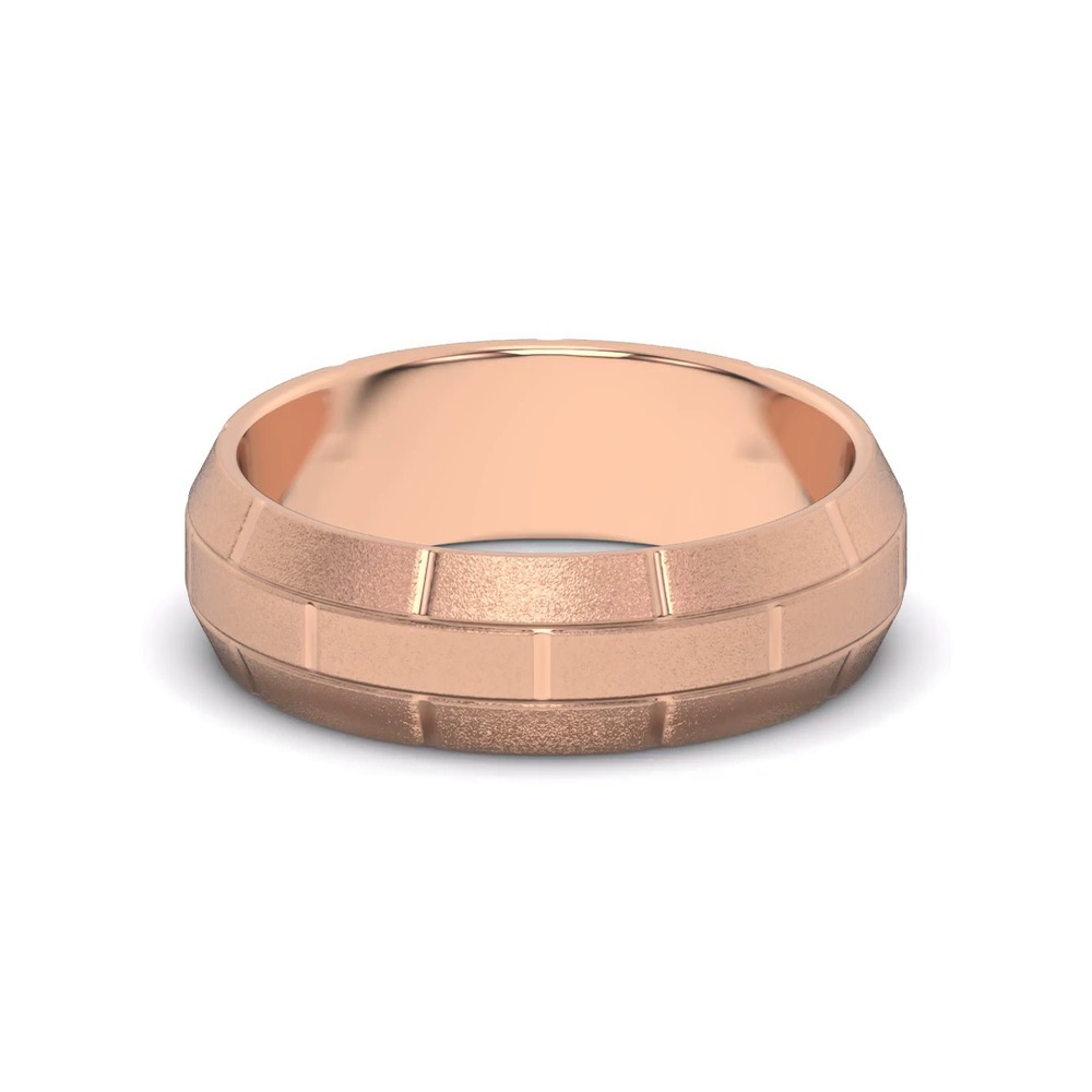360 degree view of Brushed Brick Beveled Edge Band (7.1mm)