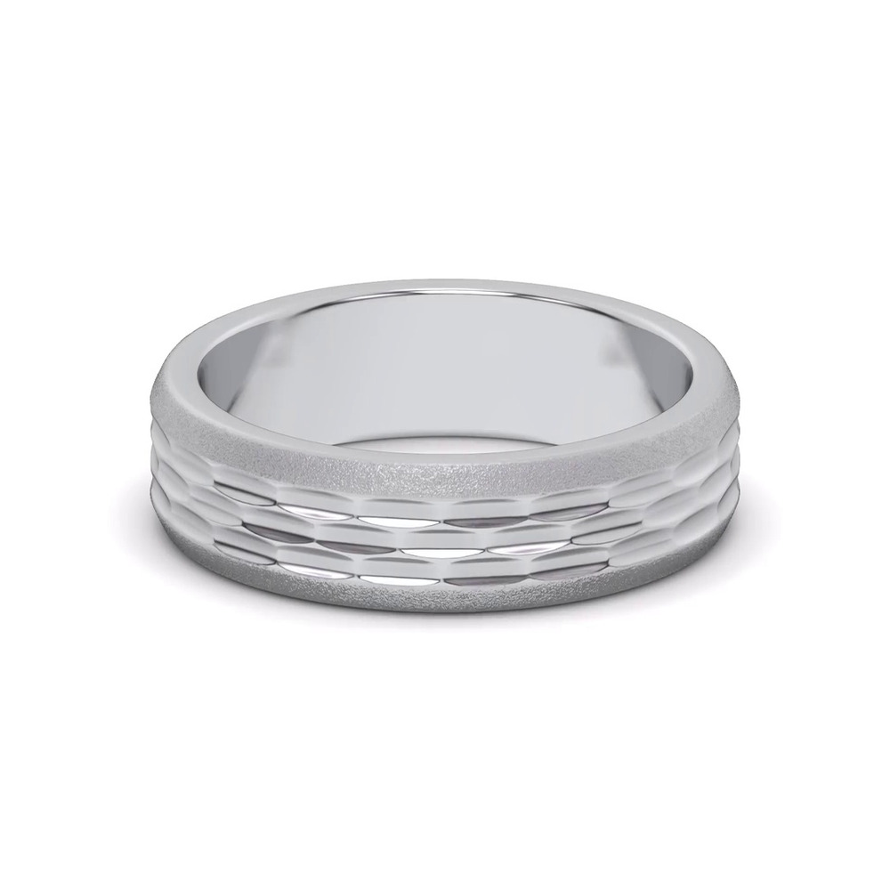 360 degree view of Patterned Brushed Edge Band (7mm)