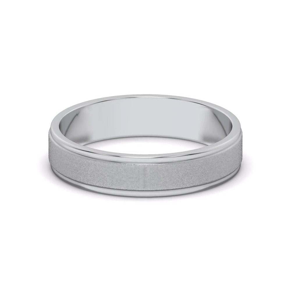 360 degree view of Brushed Center High-Polish Edge Band (5mm)