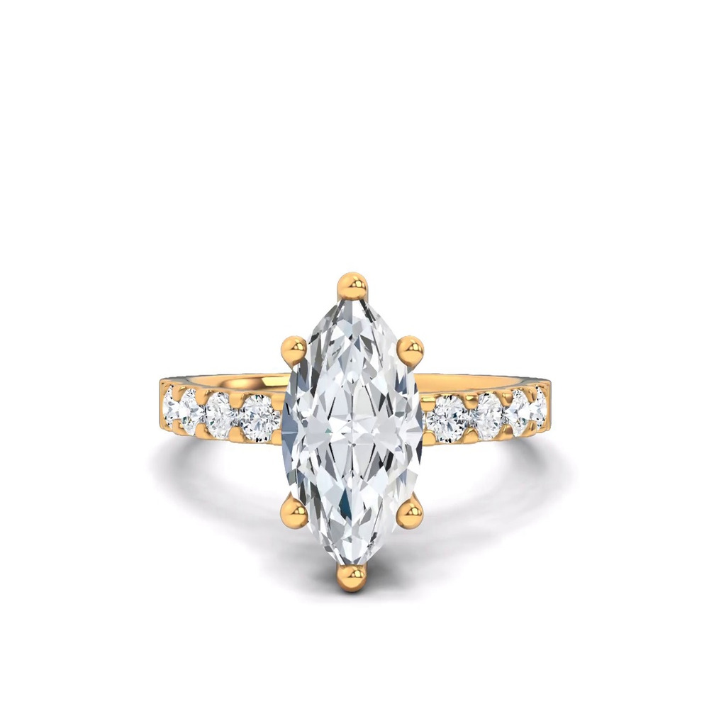 360 degree view of Jules Classic Lab Engagement Ring (1/2ct. tw.)