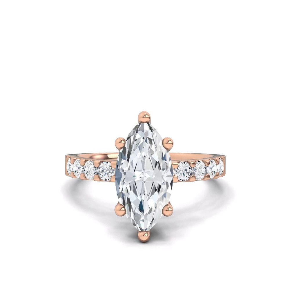 360 degree view of Jules Classic Lab Engagement Ring (1/2ct. tw.)