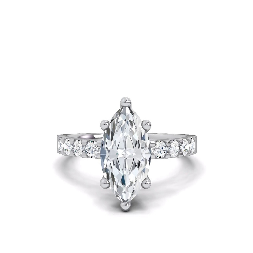 360 degree view of Jules Classic Lab Engagement Ring (1/2ct. tw.)